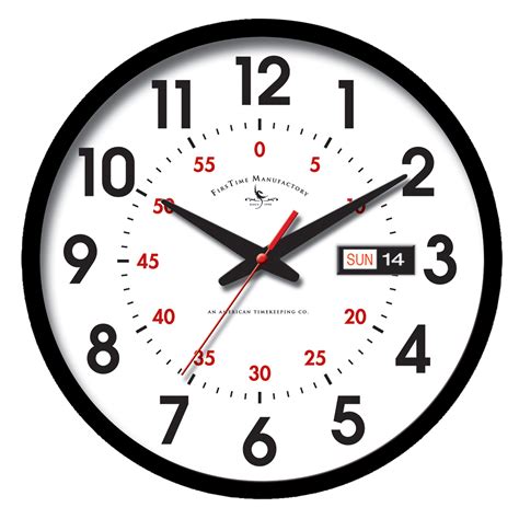 today's date and time clock.